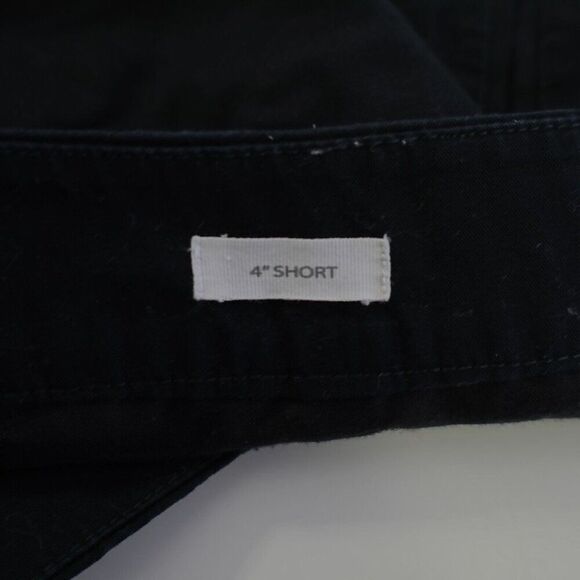 Ann Taylor Loft Outlet Black Chino Shorts 6 33/4 Mid Rise - Picture 4 of 5
